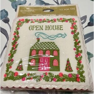 Vintage Hallmark Open House Coasters New Sealed 12 Pack 1980s